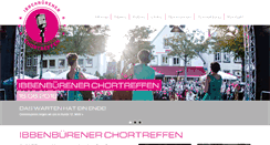 Desktop Screenshot of chortreffen.de